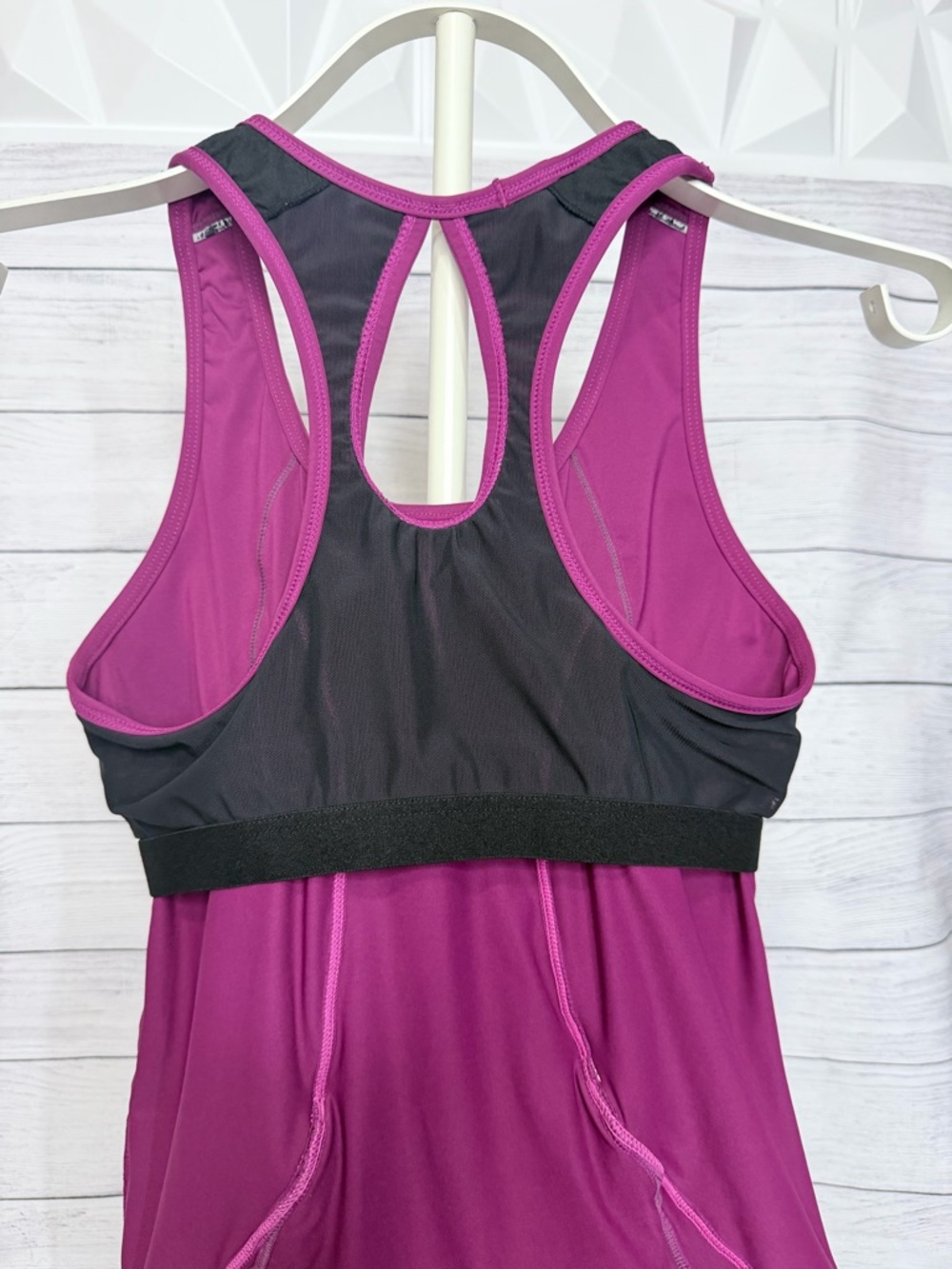 Athleta Fuchsia Racerback Workout Tank - Picture 6 of 6